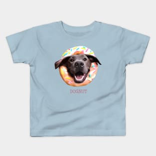 Doognut Cute Dog Donut Kids T-Shirt